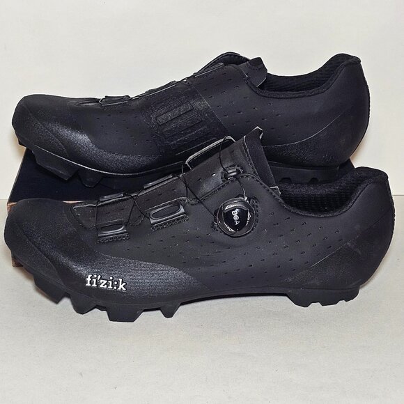 Fizik X3 Vento Overcurve Cycling Shoes Black Monochrome Mens EUR 44.5 - Picture 3 of 12
